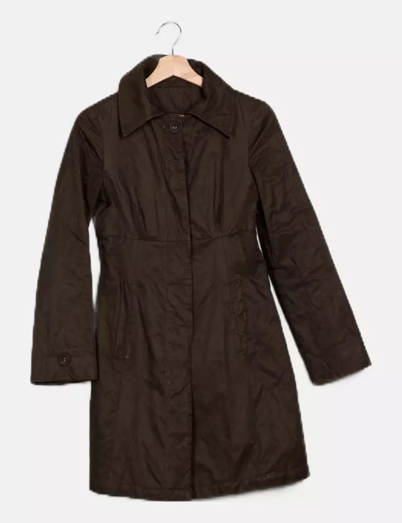 Adolfo Dominguez Green Buttoned Jacket