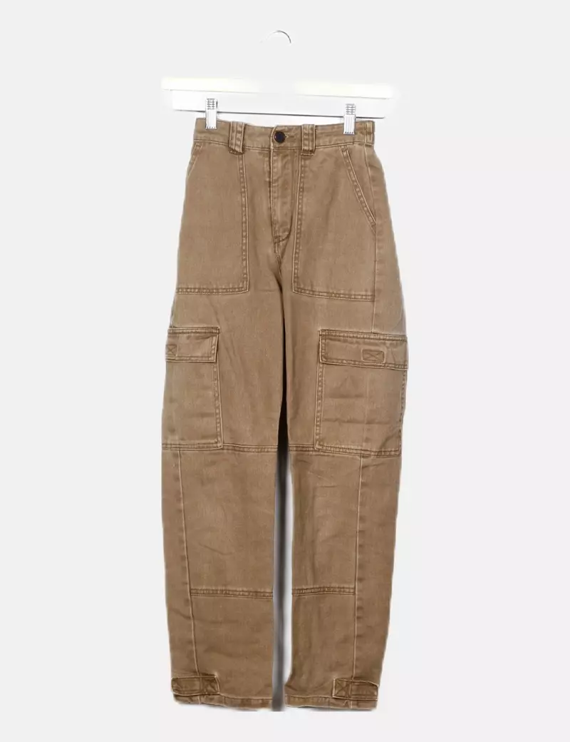 Brown cargo Pull&Bear Jeans.