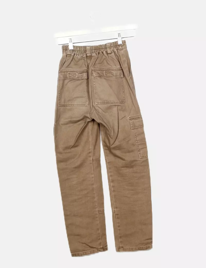 Brown cargo Pull&Bear Jeans.