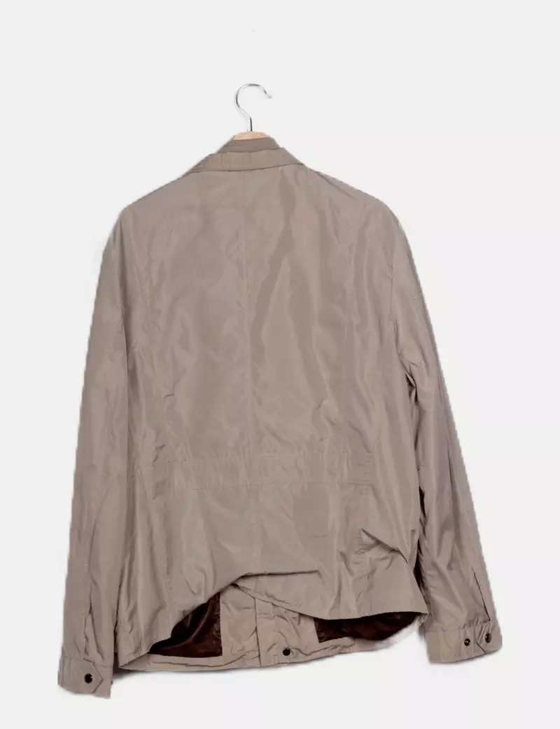 Beige Casual Jacket by Pedro del Hierro