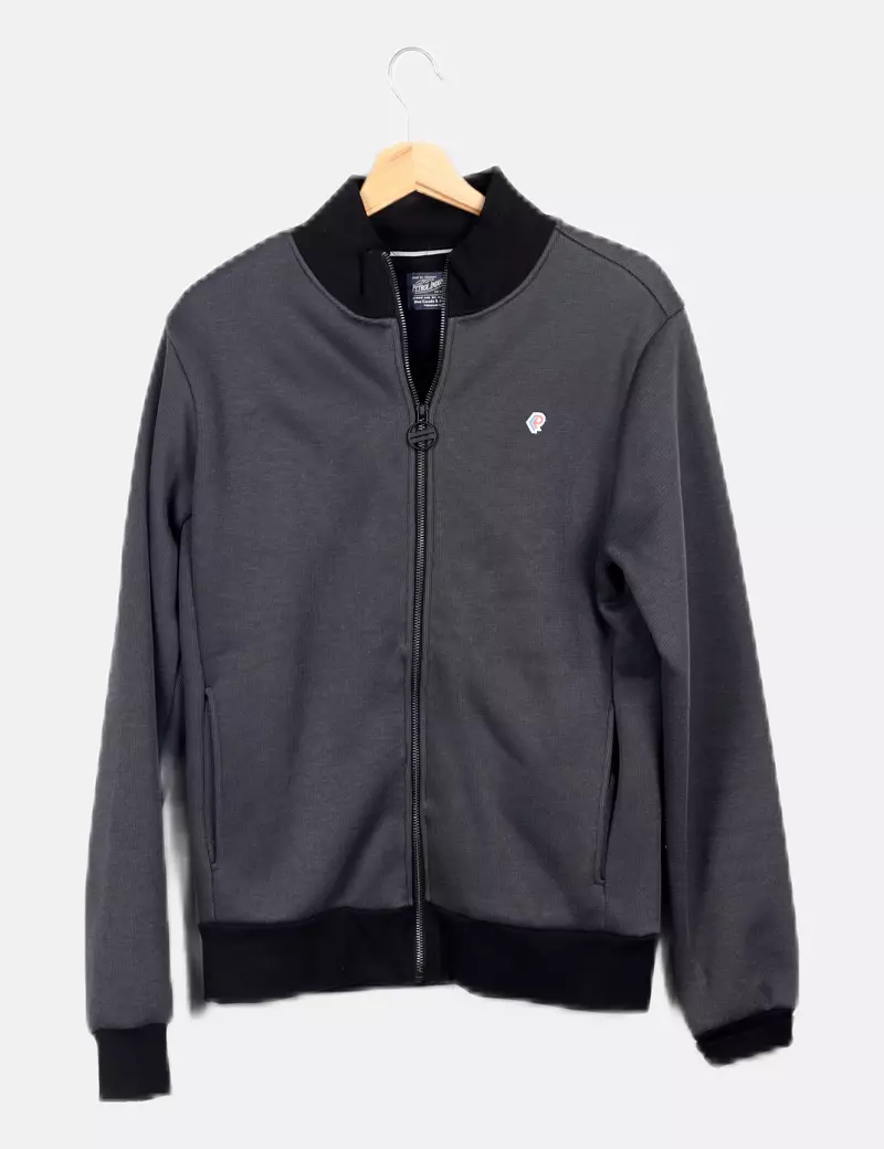 Petrol Industries Gray Knit Jacket