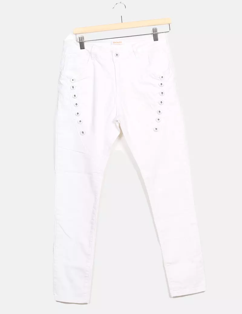 ZAC & ZOE white skinny jeans